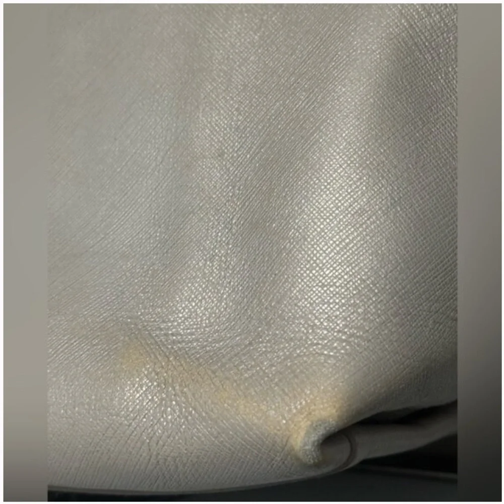 Salvatore Ferragamo gold Leather bag